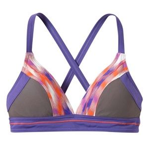 prAna Women's Atla Top Ultra Violet Ikat